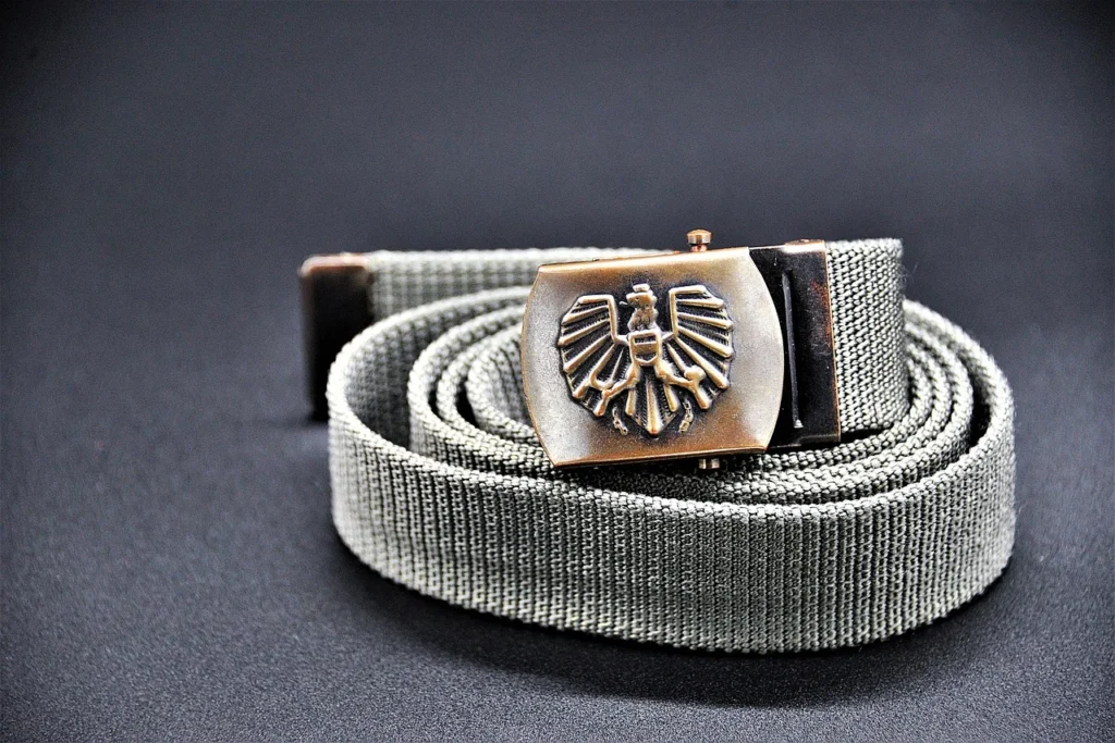 belt buckle, belt, federal army