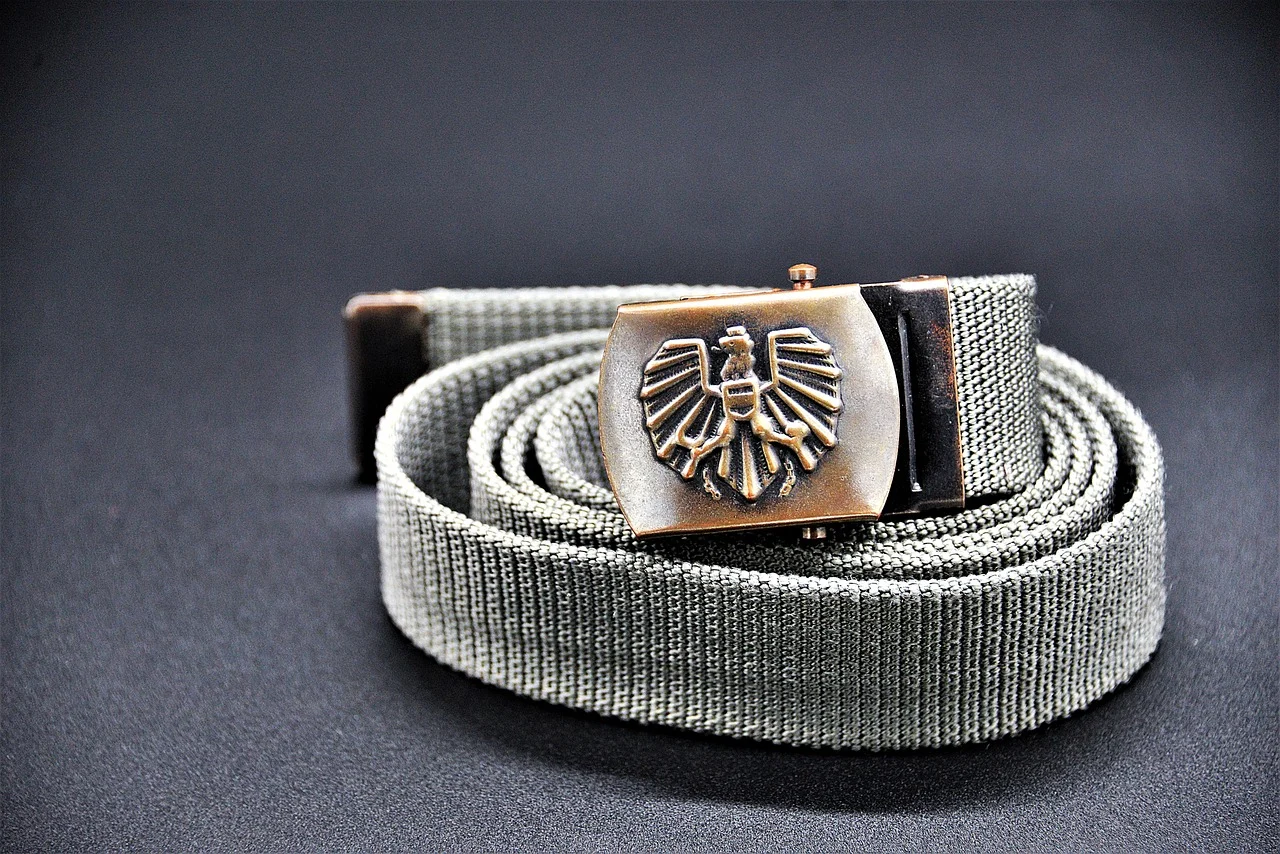 belt buckle, belt, federal army